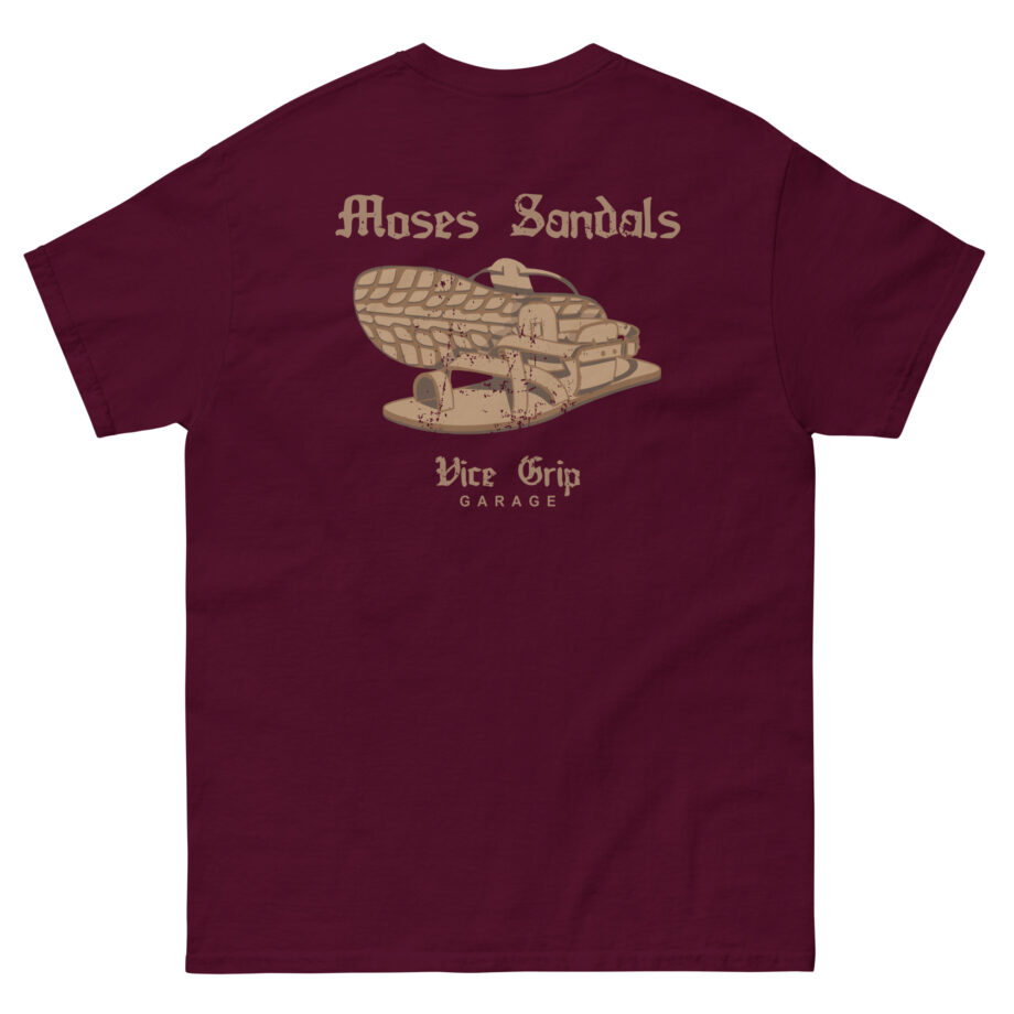 Vicegripgarage Moses Sandals Unisex classic tee