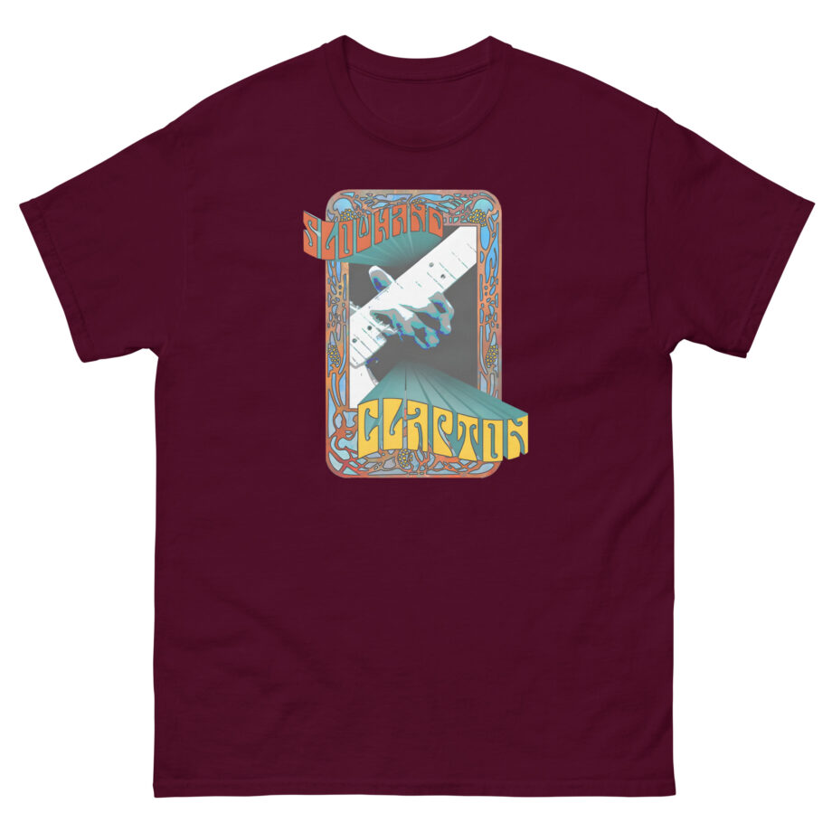 Eric Clapton Psychedelic Slowhand  Unisex classic tee