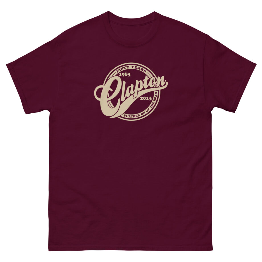 Eric Clapton 50 Years Unisex classic tee