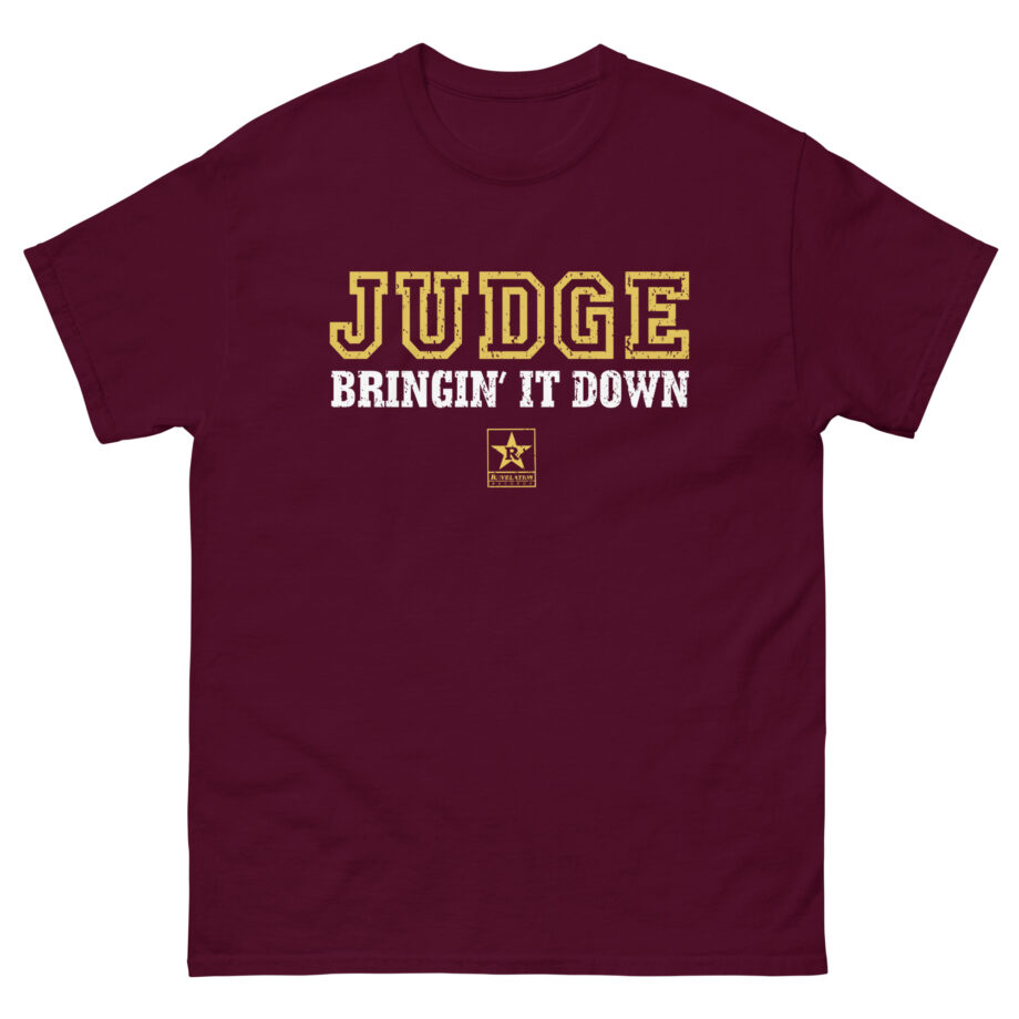 Judge Bringin' It Down Cover Photo Unisex classic tee