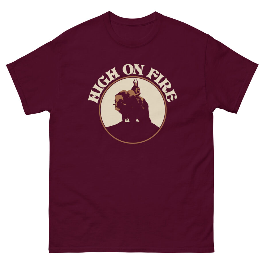 High on Fire Musk Ox Rider Unisex classic tee