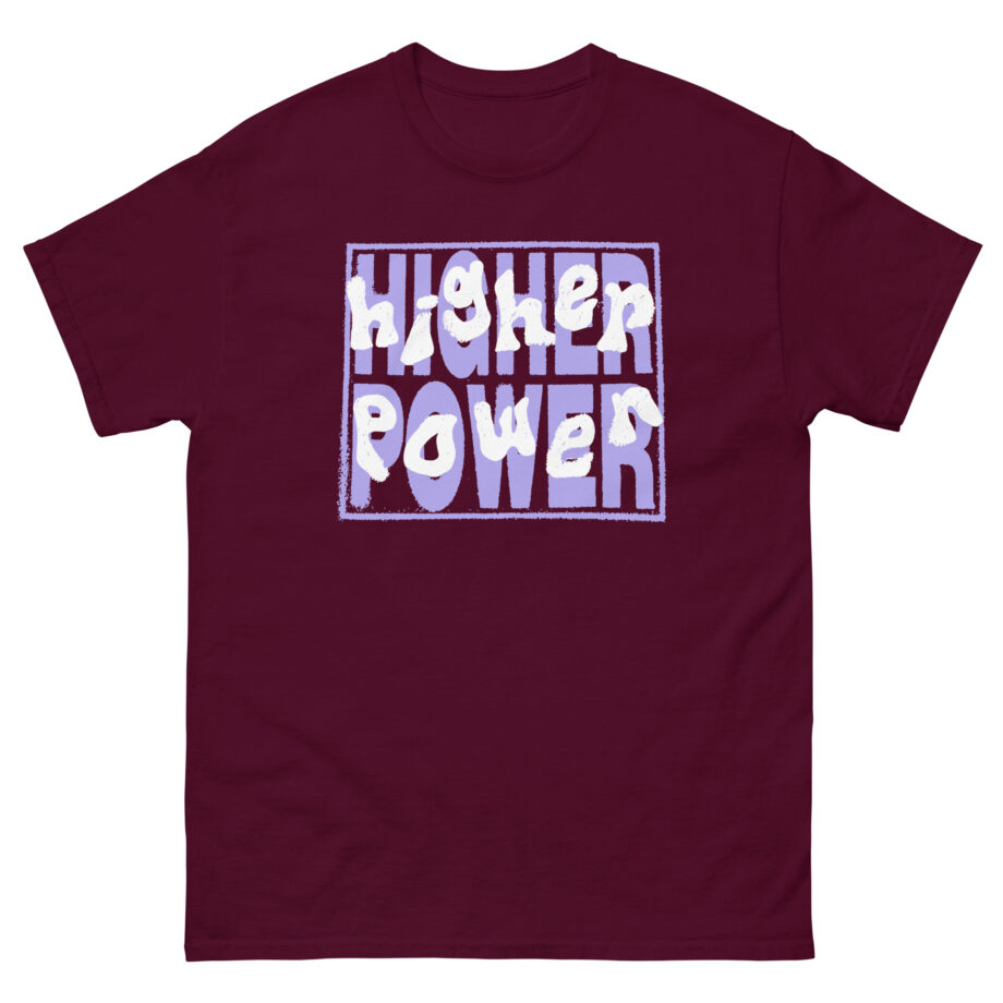 Higher Power Purple Logo Unisex classic tee