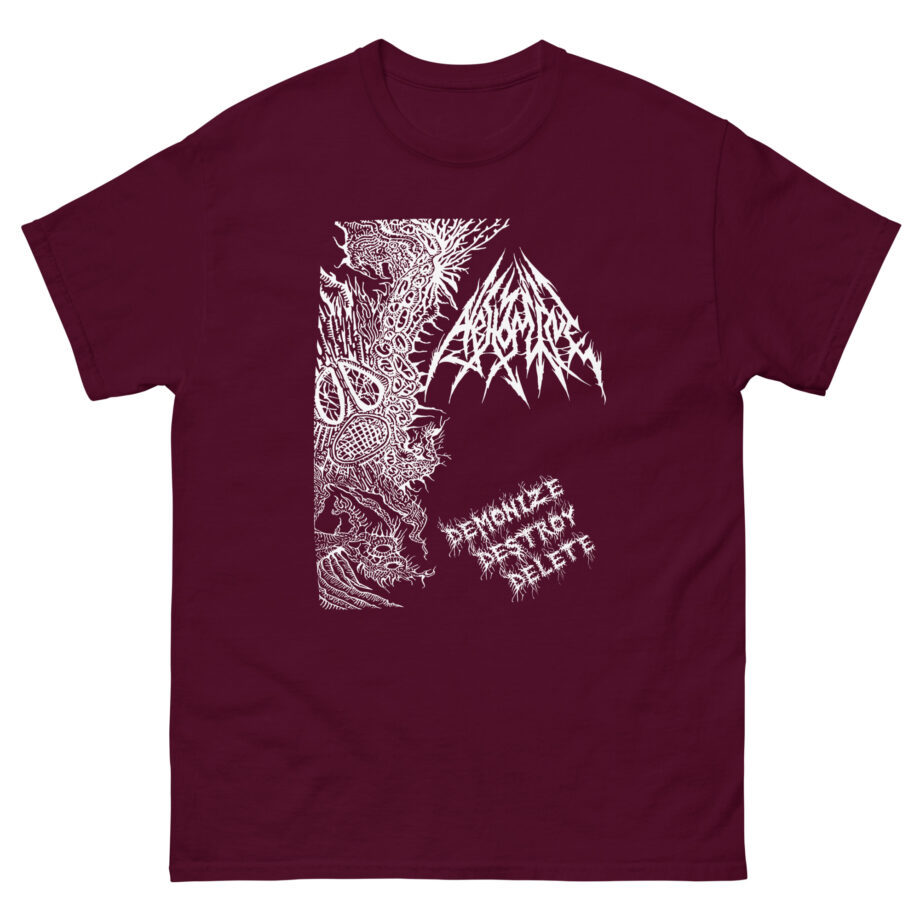 Abhomine Demonize Destroy Delete Unisex classic tee