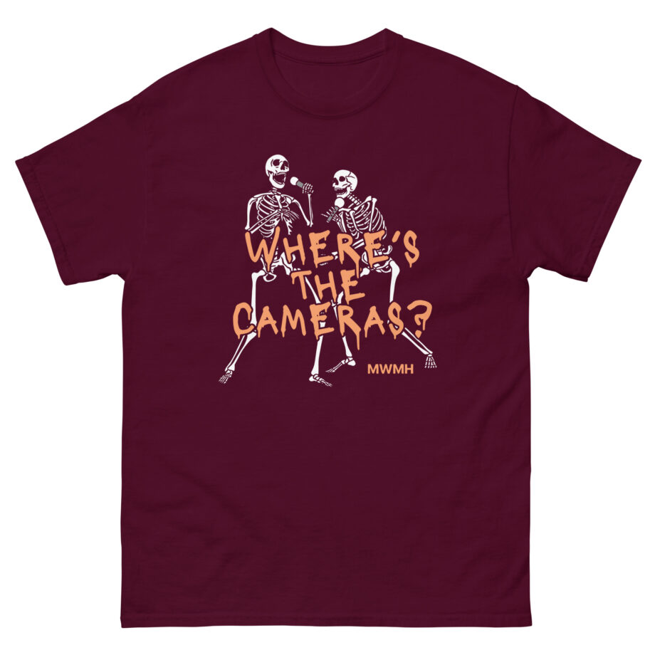 Murder With My Husband Where's the Cameras Unisex classic tee