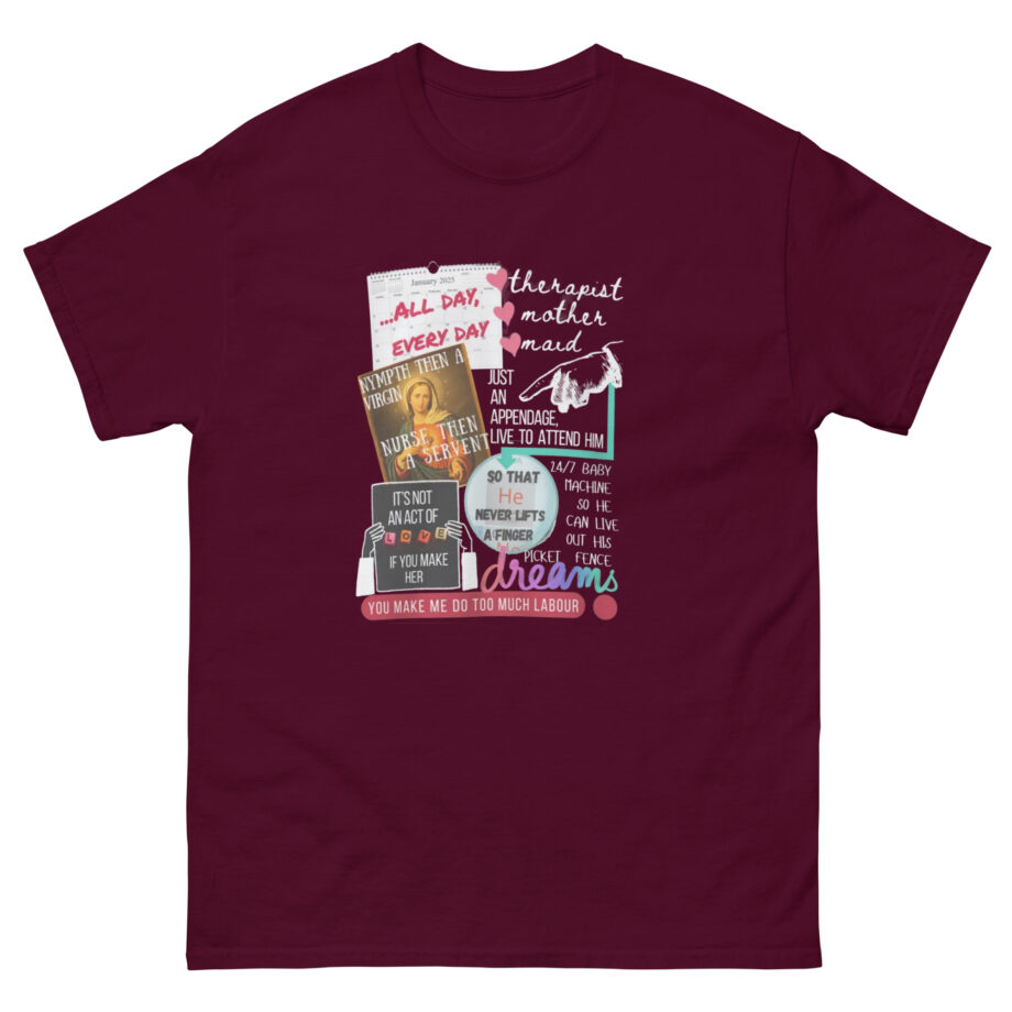 Paris Paloma Feminie Rage Women's Rights Protest Unisex classic tee