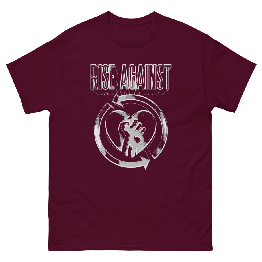 Rise Against Heartfist Logo 3d Unisex classic tee