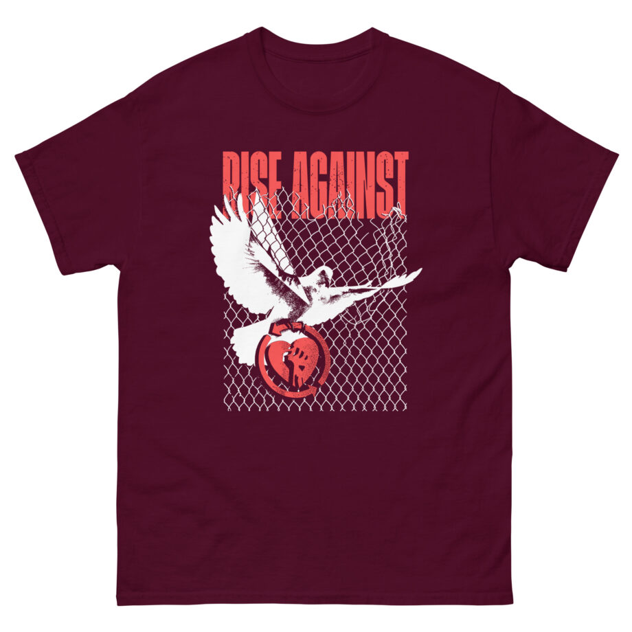 Rise Against Caged Dove Unisex classic tee
