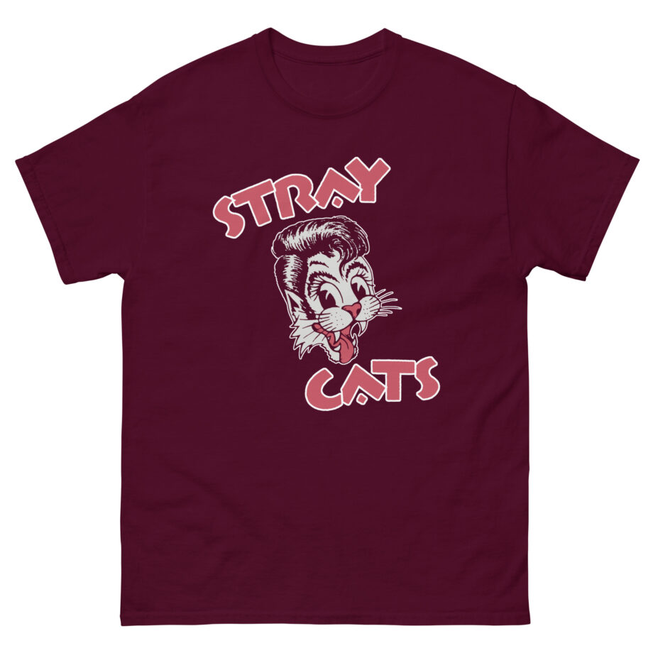 Stray Cats Cat Head Logo Unisex classic tee