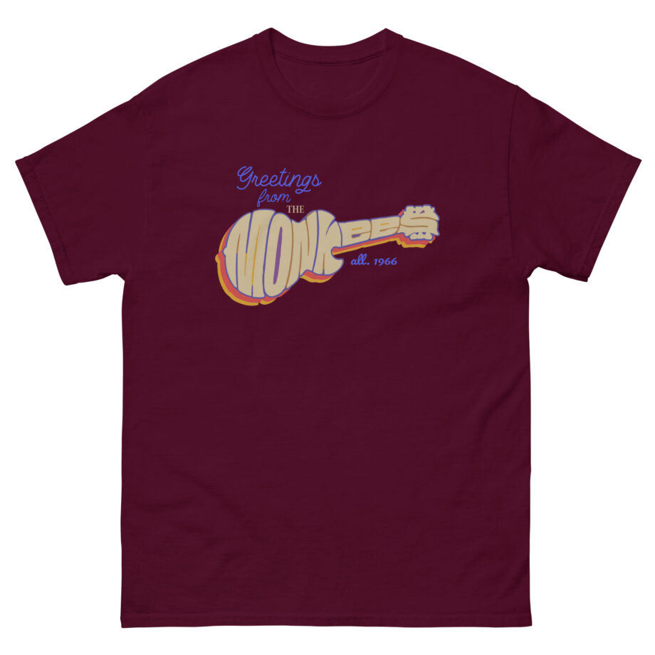 The Monkees Greetings From the Monkees 1966 Unisex classic tee