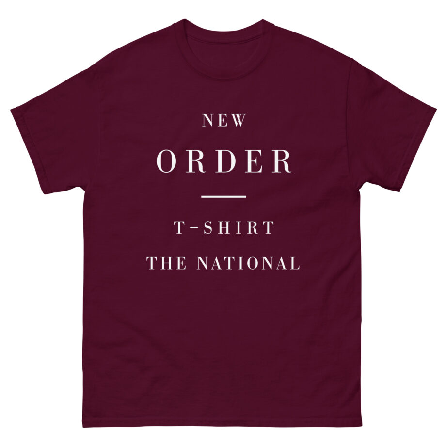 The National New Order Unisex classic tee