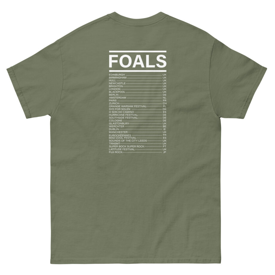 Foals Red Rose Unisex classic tee