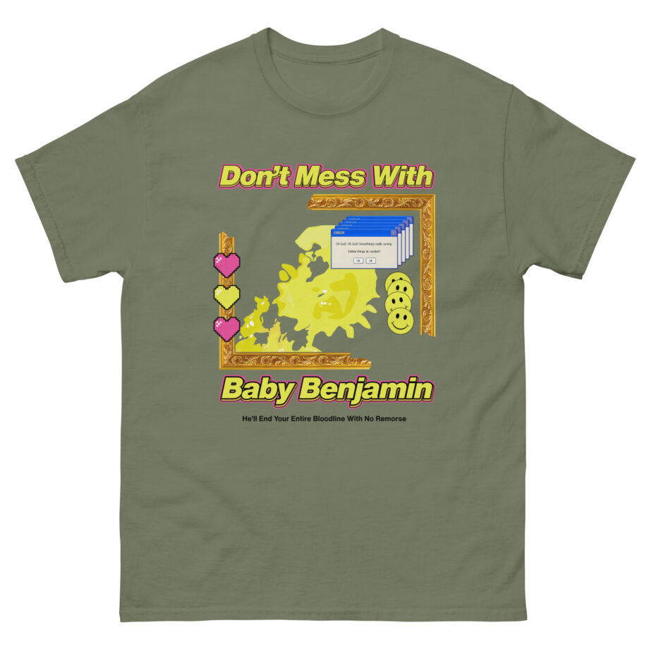 Garrett Watts Don't Mess With Baby Benjamin Unisex classic tee