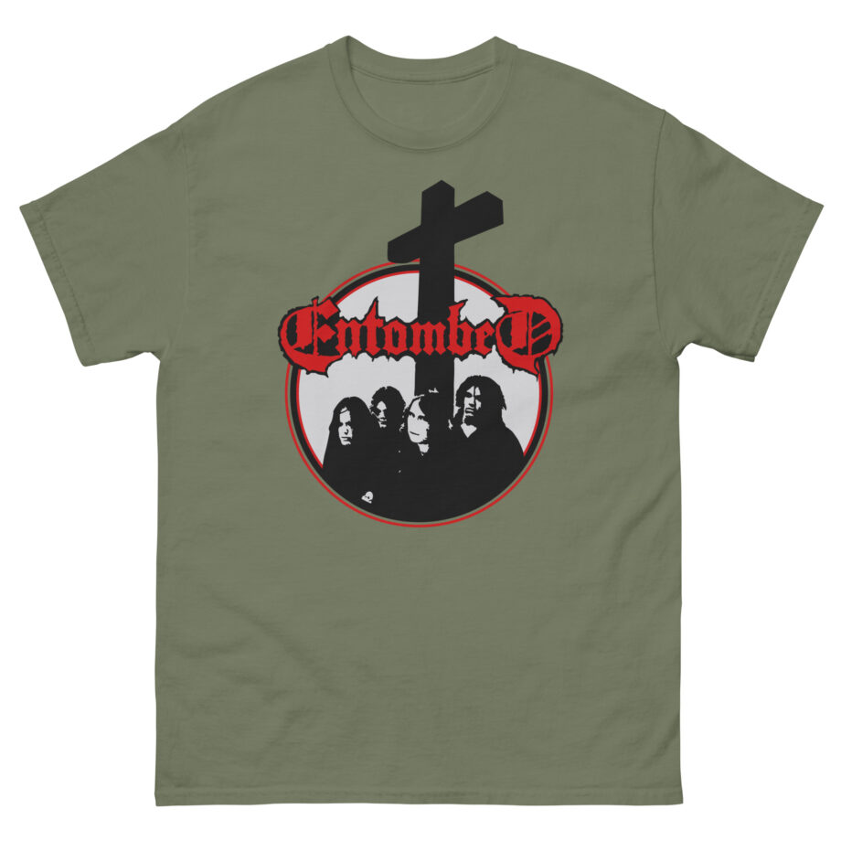Entombed 3/4 Baseball Left Hand Unisex classic tee