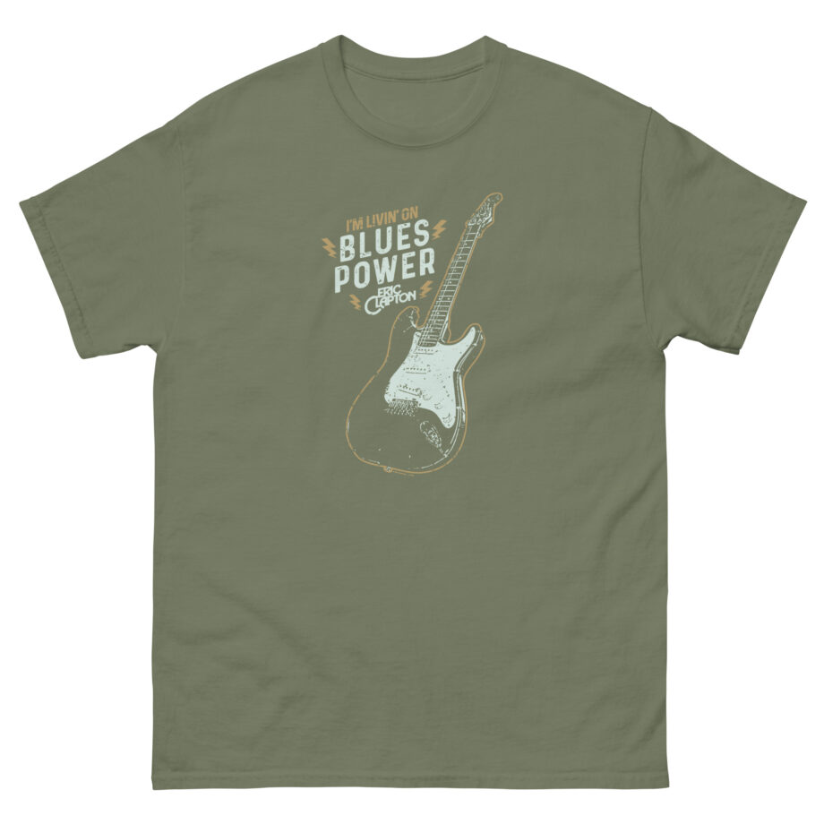 Eric Clapton Livin on Blues Power Unisex classic tee