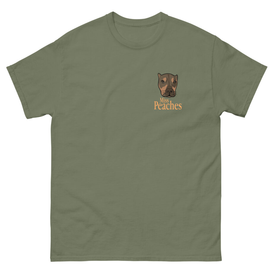 Miss Peaches Adopt Don’t Shop Unisex classic tee