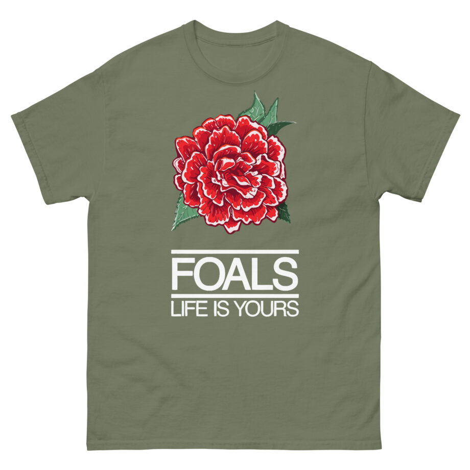 Foals Red Rose Unisex classic tee