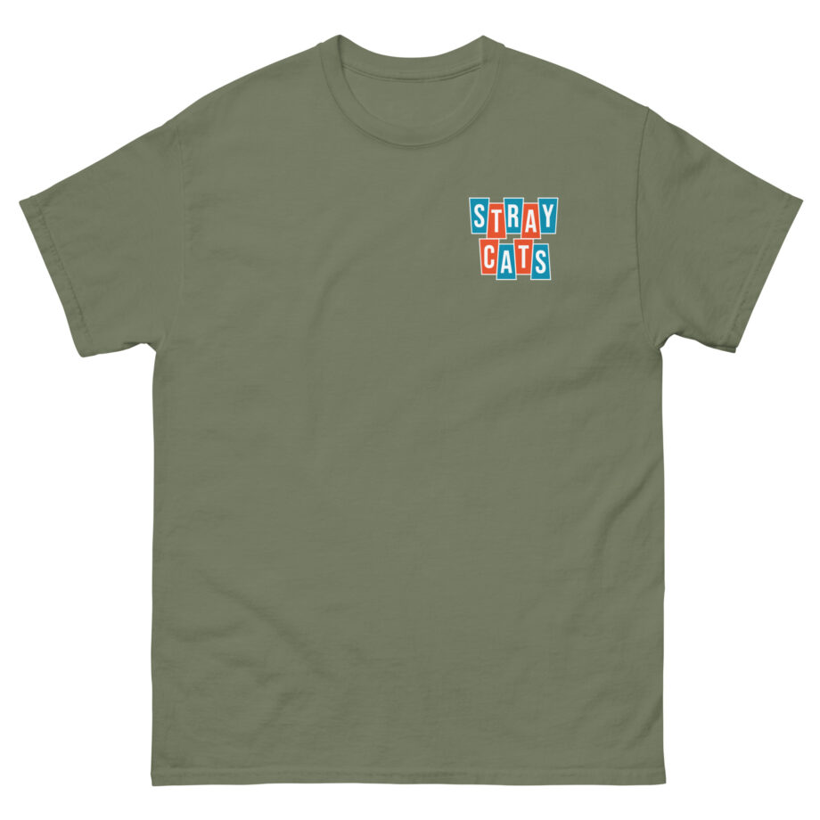 Stray Cats Cat Head Logo Unisex classic tee