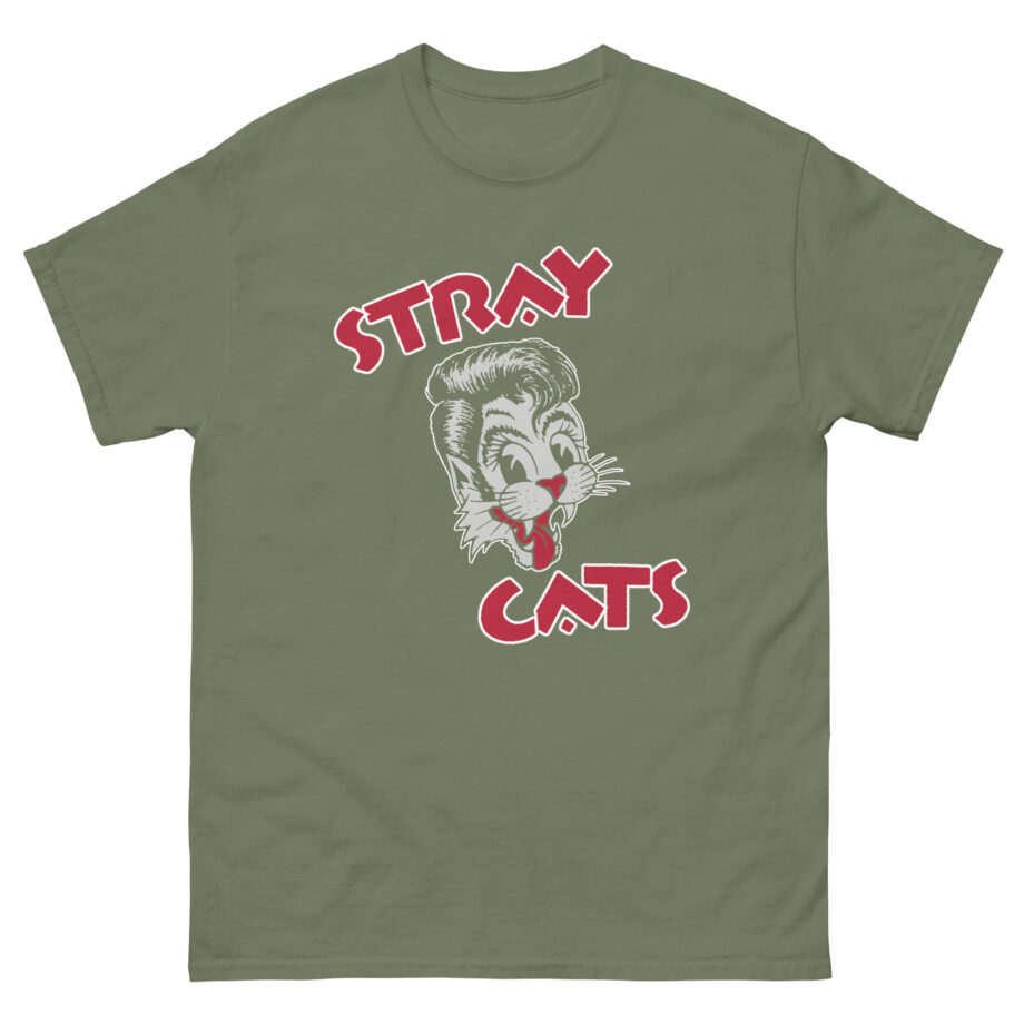 Stray Cats Cat Head Logo Unisex classic tee