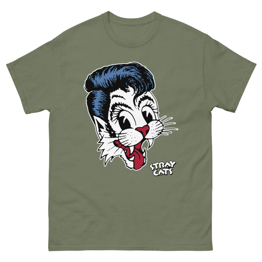 Stray Cats Big Blue Cat Unisex classic tee