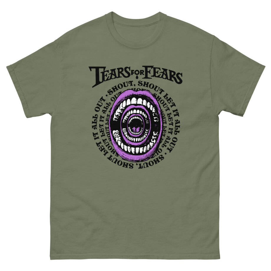 Tears for Fears Shout Let It All Out Unisex classic tee