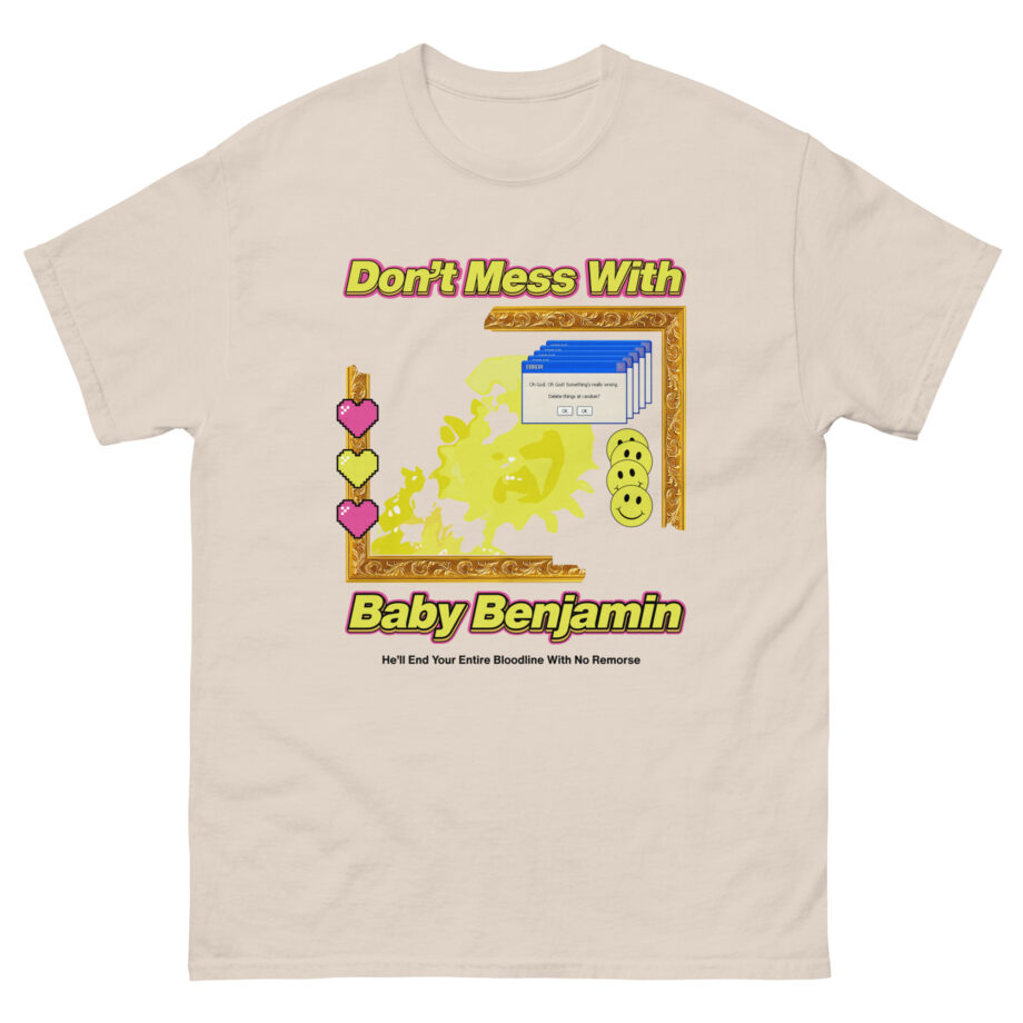 Garrett Watts Don't Mess With Baby Benjamin Unisex classic tee