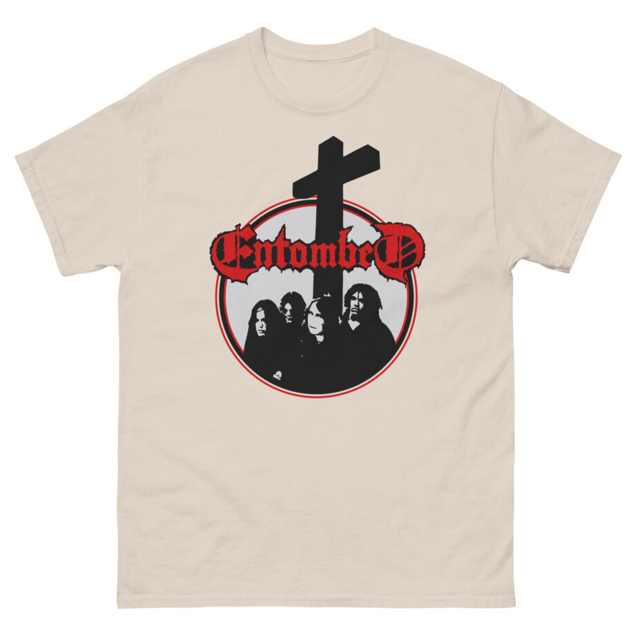 Entombed 3/4 Baseball Left Hand Unisex classic tee