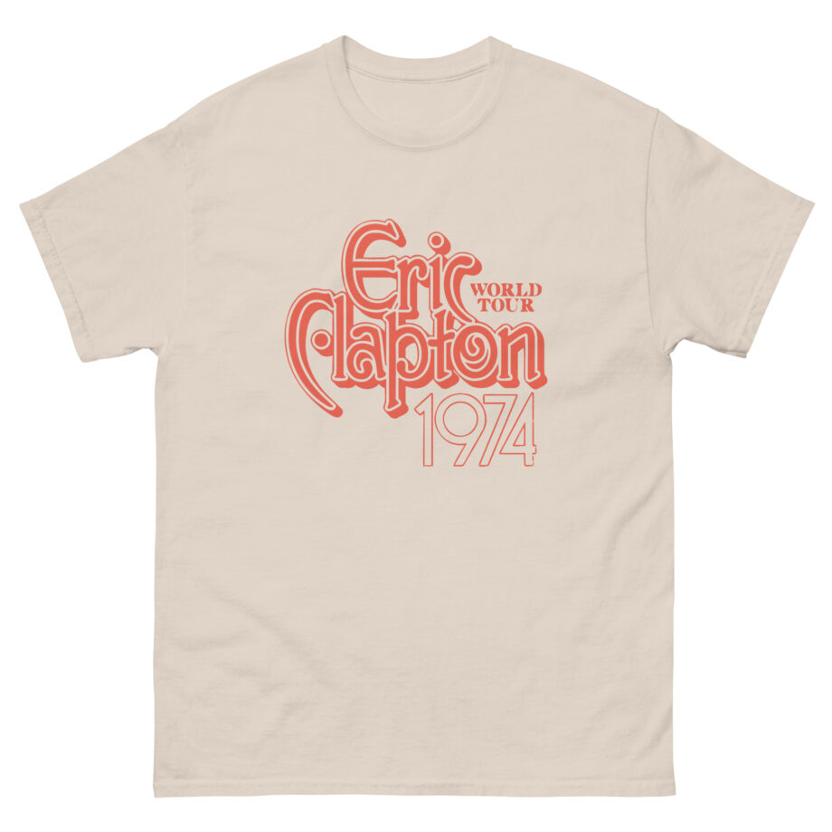 Eric Clapton World Tour 1974 Unisex classic tee
