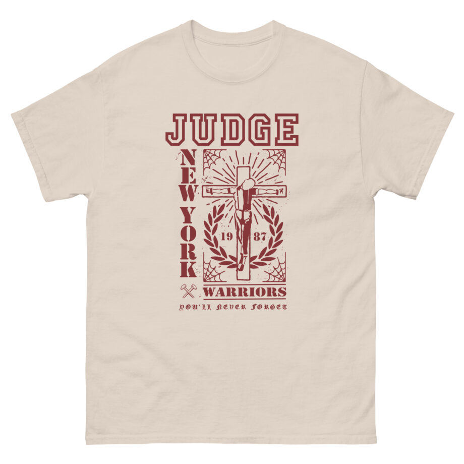 Judge Crucified Mustard Unisex classic tee