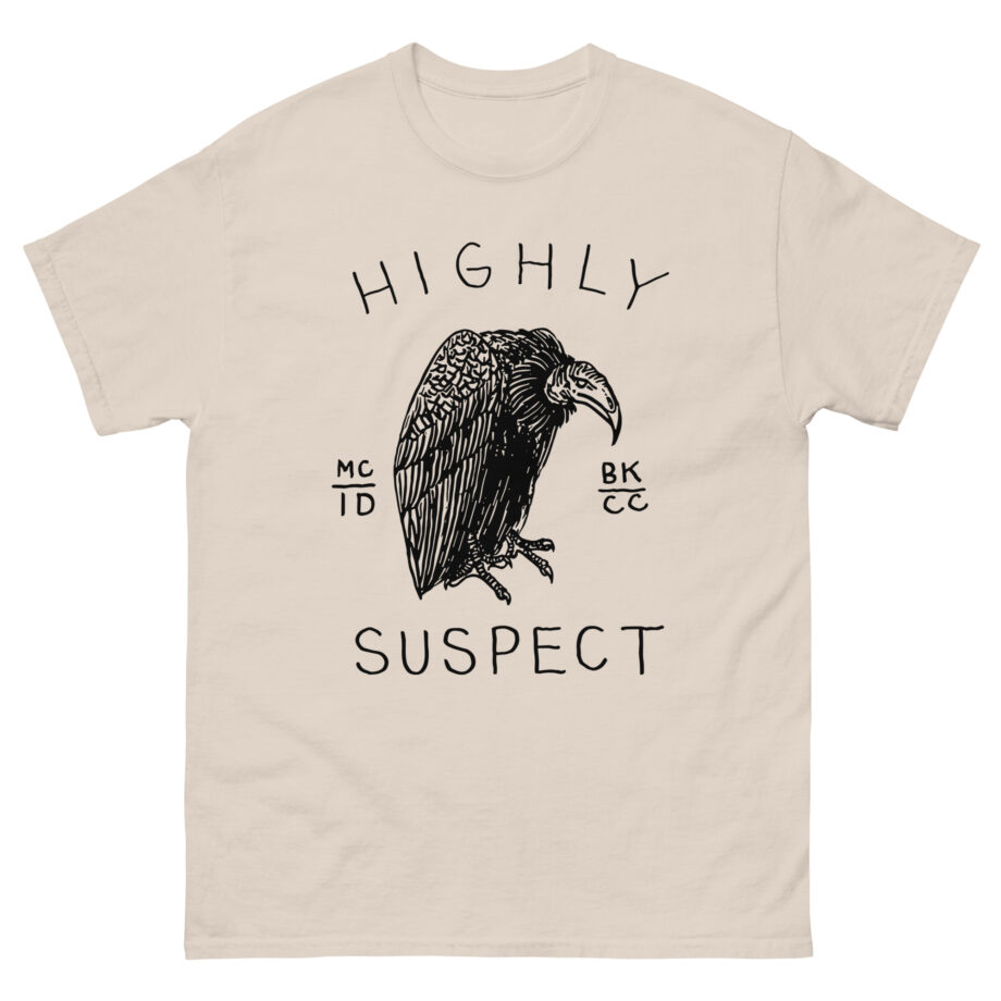 Highly Suspect Vulture Natural Unisex classic tee