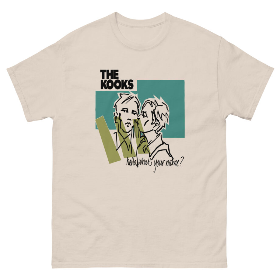 Hello Whats Your Name the Kooks Unisex classic tee
