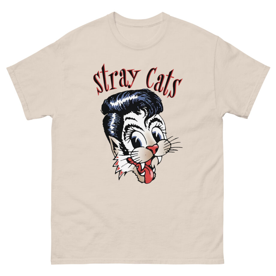 Stray Cats Airbrush Cat Unisex classic tee