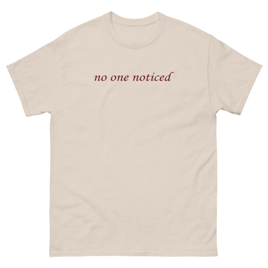 The Marias No One Noticed Unisex classic tee