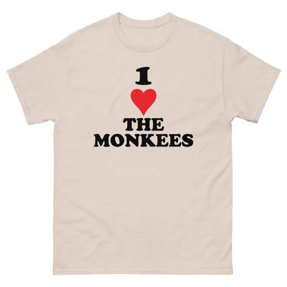 I Love the Monkees Unisex classic tee