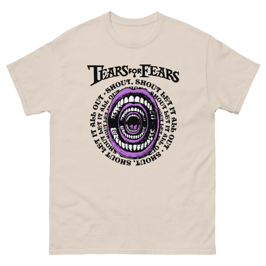 Tears for Fears Shout Let It All Out Unisex classic tee