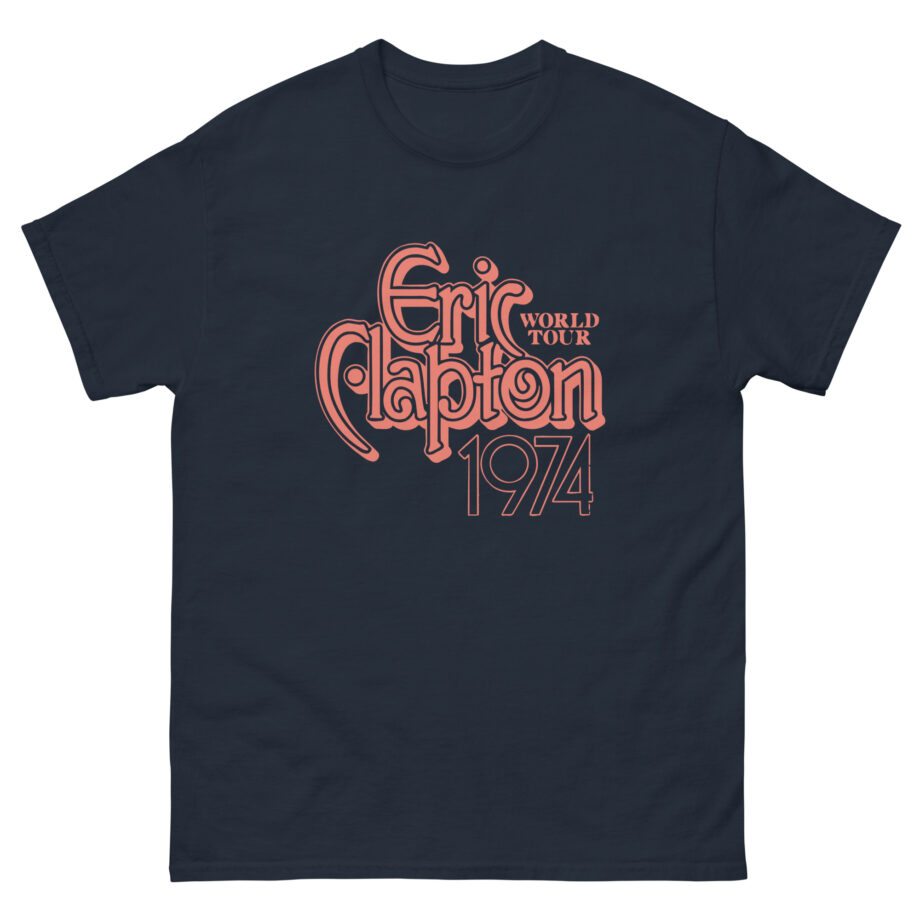 Eric Clapton World Tour 1974 Unisex classic tee