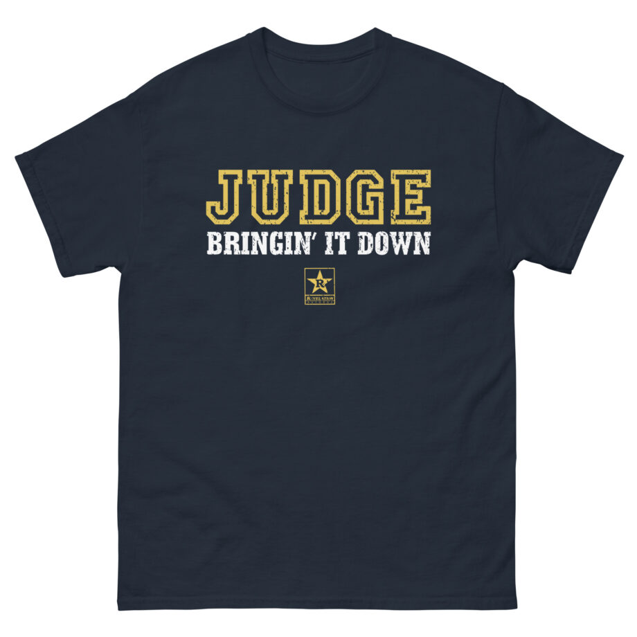 Judge Bringin' It Down Cover Photo Unisex classic tee