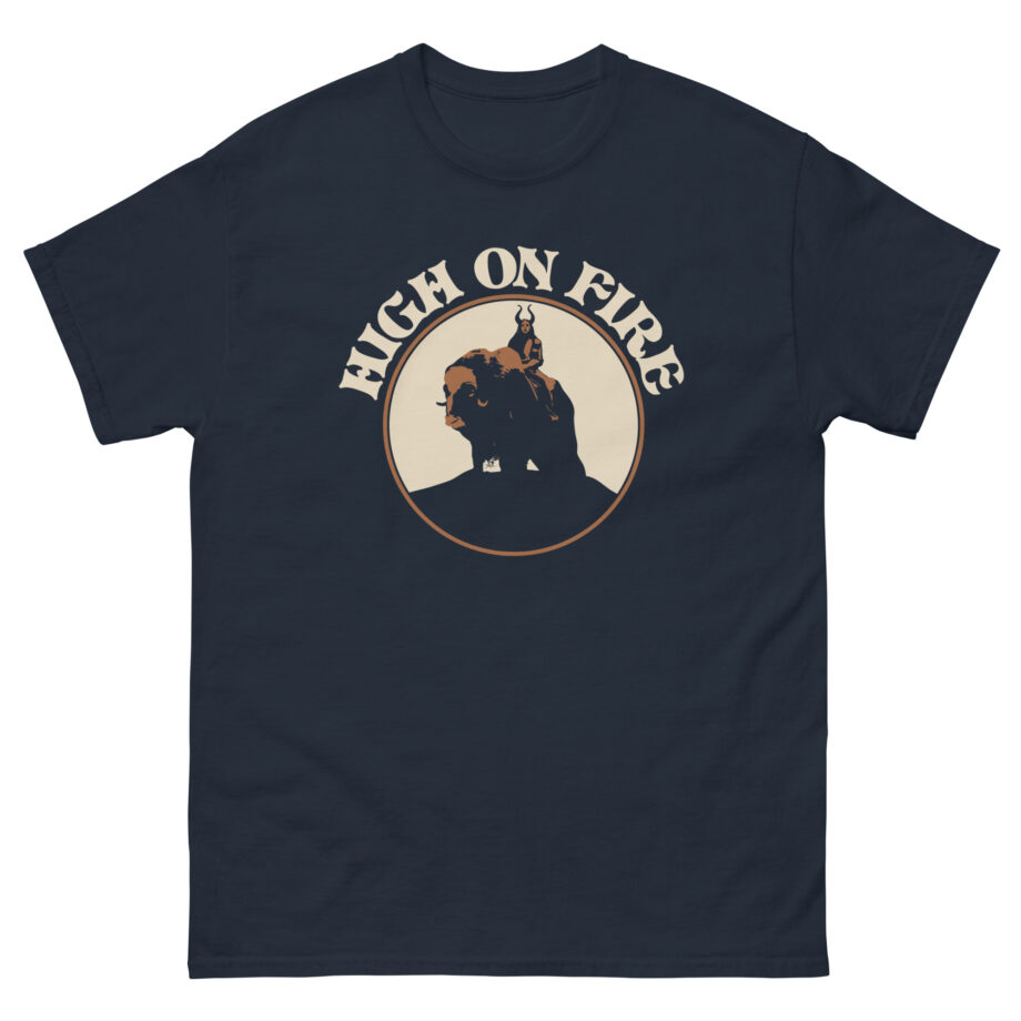 High on Fire Musk Ox Rider Unisex classic tee