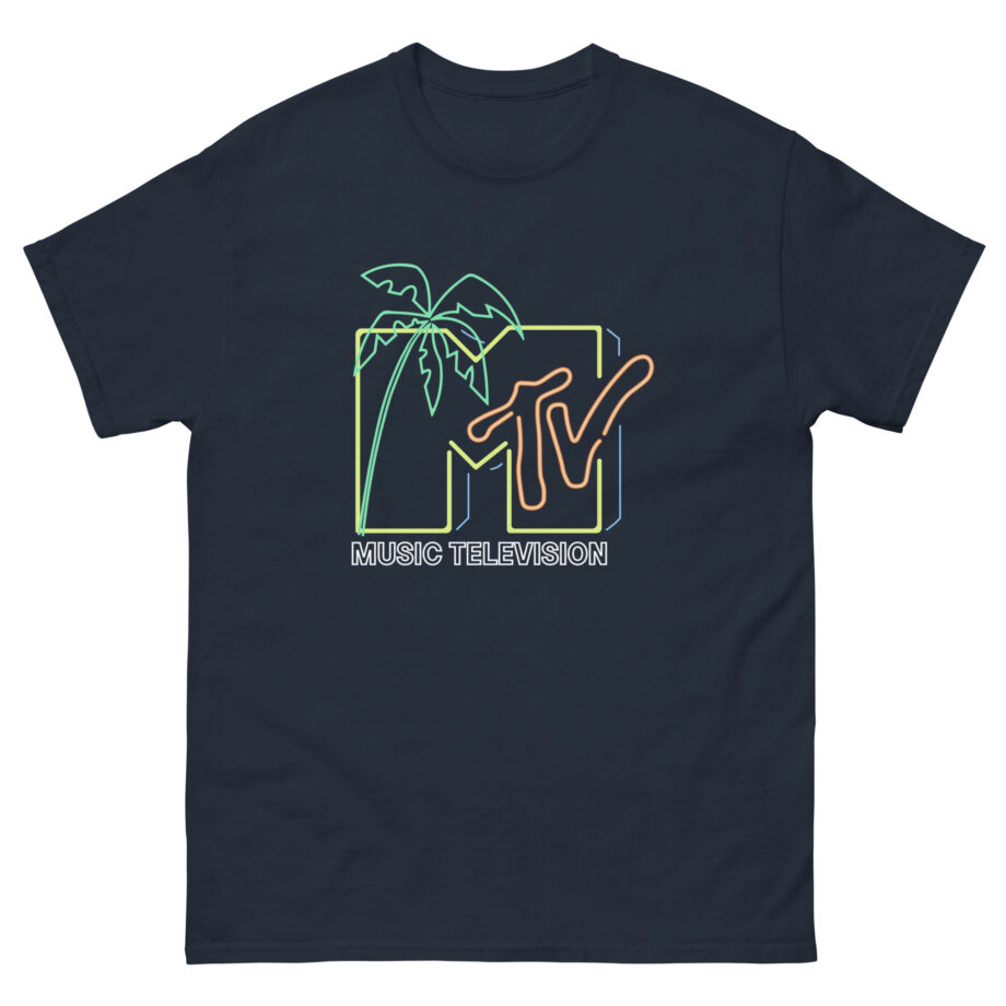 David Dobrik  Mtv Neon Light Logo Unisex classic tee