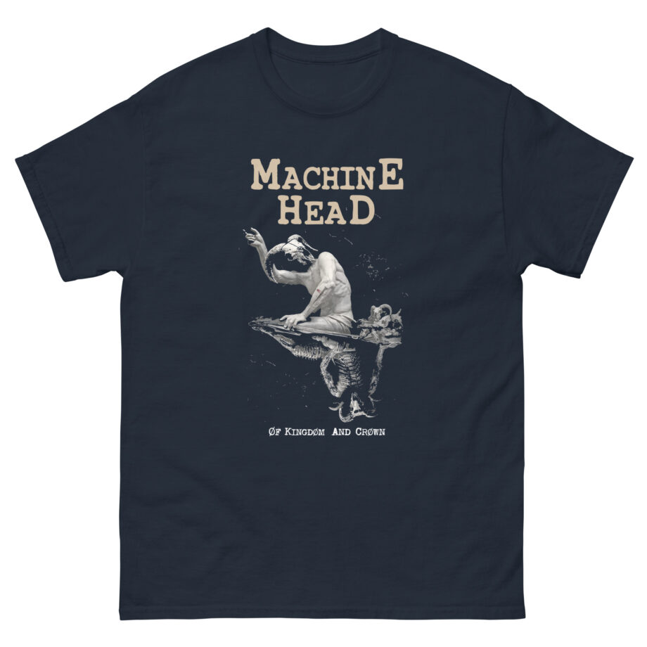 Machine Head Øf Kingdøm and Crøwn Unisex classic tee