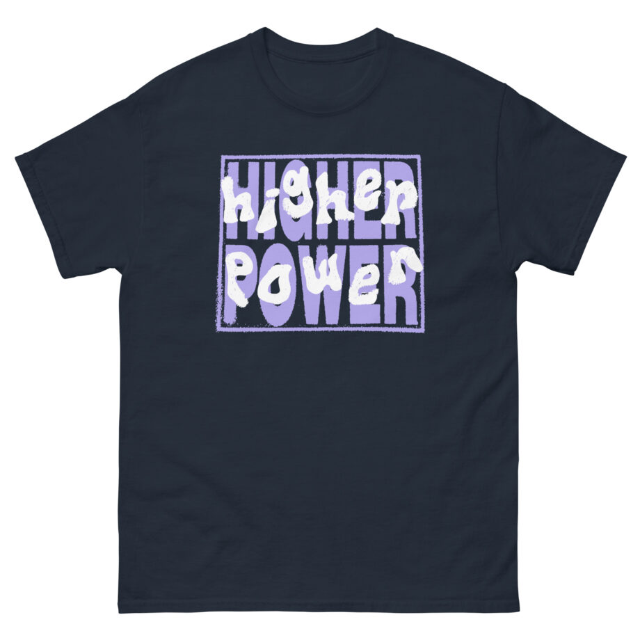 Higher Power Purple Logo Unisex classic tee