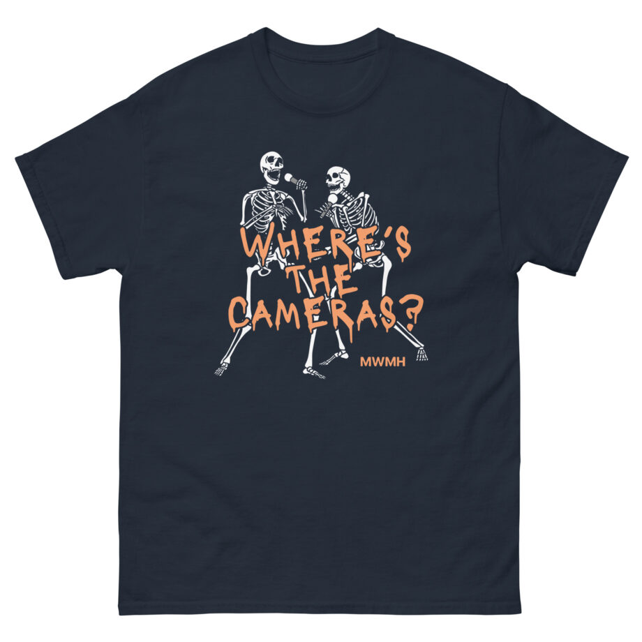 Murder With My Husband Where's the Cameras Unisex classic tee