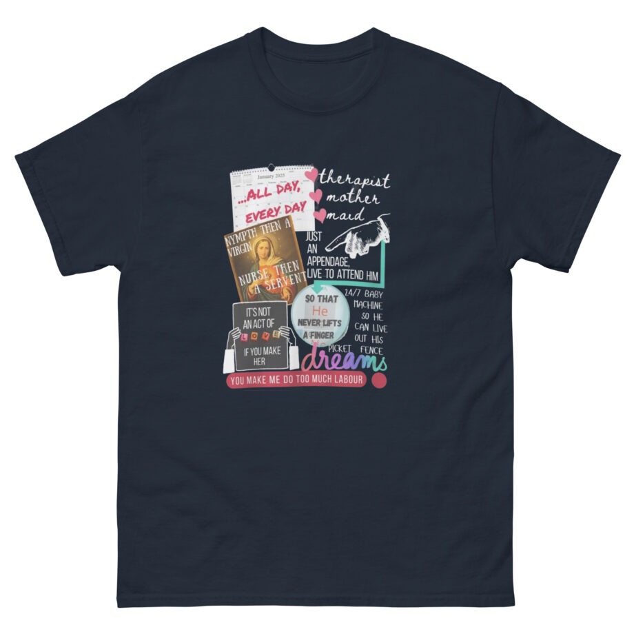 Paris Paloma Feminie Rage Women's Rights Protest Unisex classic tee