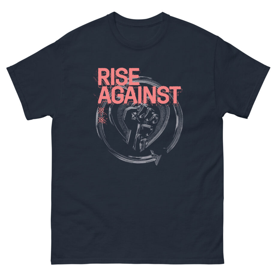 Rise Against Dual Heartfist Logo Unisex classic tee