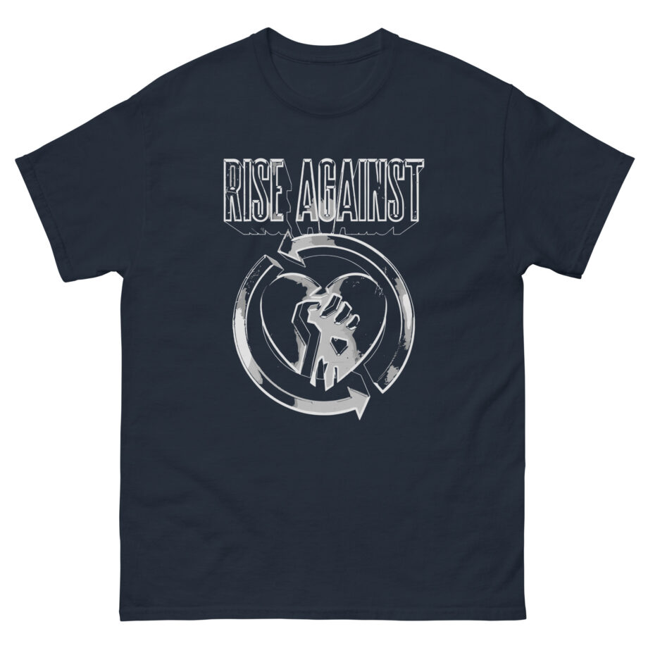 Rise Against Heartfist Logo 3d Unisex classic tee