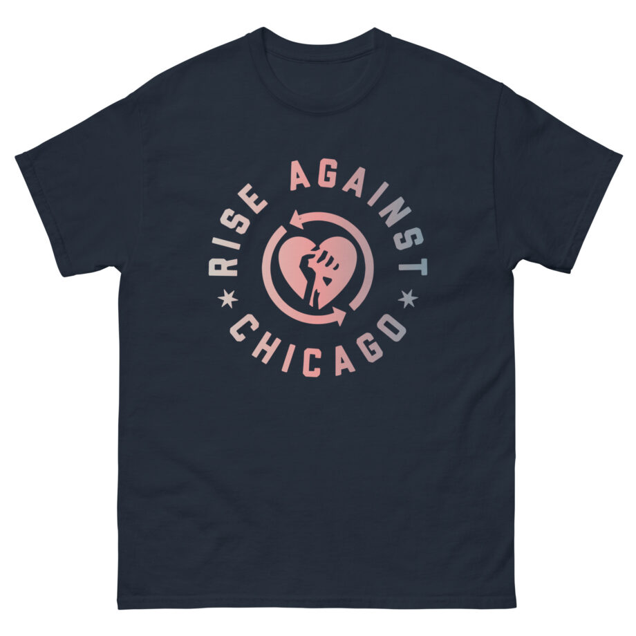 Rise Against Chicago Heartfist Unisex classic tee