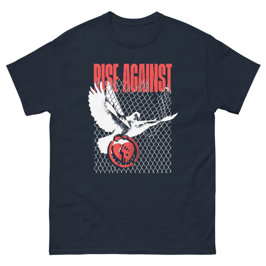 Rise Against Caged Dove Unisex classic tee