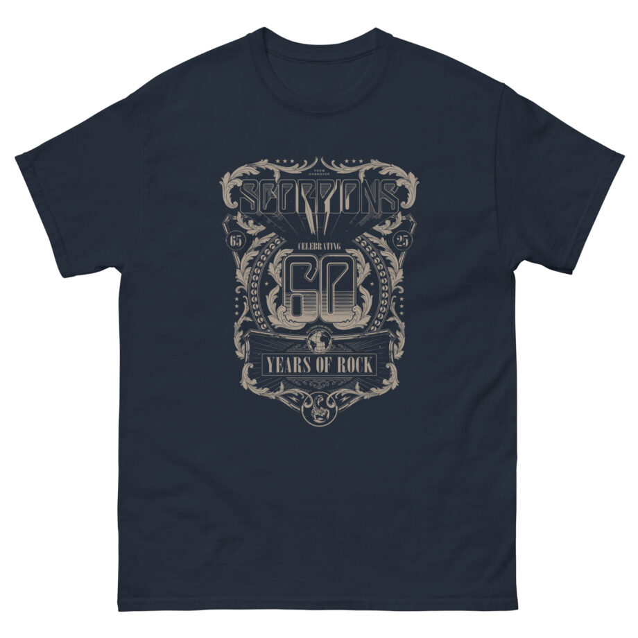 Scorpions 60 Years of Rock Unisex classic tee
