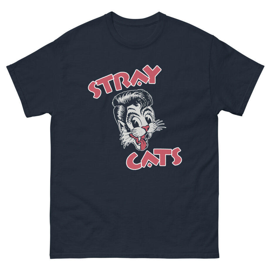 Stray Cats Cat Head Logo Unisex classic tee