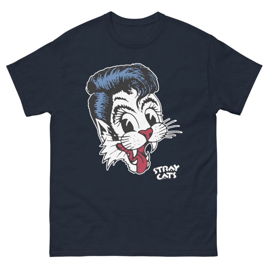 Stray Cats Big Blue Cat Unisex classic tee