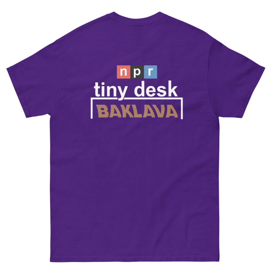 Action Bronson Baklava X Npr Tiny Desk Unisex classic tee